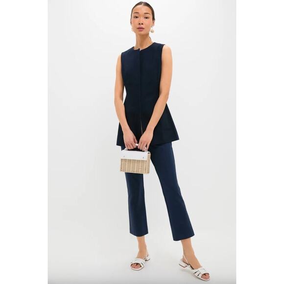 Tuckernuck Navy Rhoda Tunic Top Sz 0 - Picture 3 of 6